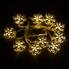 Twinkling Led Battery Operated Snowflake Fairy String Light for Christmas Outdoor Factory