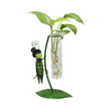 Metal Grasshopper Decoration Glass Plant Pots Home Decoration Sino Glory