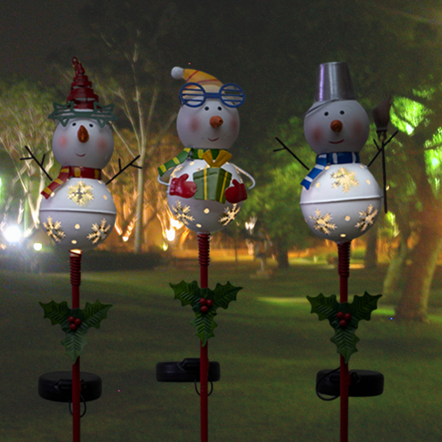 Christmas Solar Light Yard Stakes Garden Decoration China Manufacturing