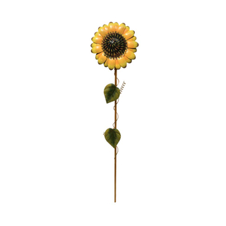 Wholesale Customized Outdoor Metal Iron Garden Sunflower Yard Stake Ffor Lowes China 