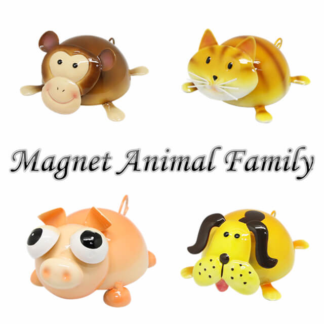 Animal Fridge Magnets Cool Custom Animal Family for Decorative Fridge Magnets Manufacturer