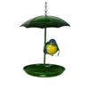 Modern life size creative diy hanging all metal with cute blue bird bird feeder
