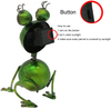 Colorful Metal Animal Frog Solar Powered Garden Light China Suppliers