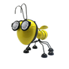 LED Powered Garden Hornet with Solar Light Sunglasses