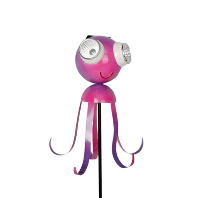 Octopus Solar Stick Metal Stakes Solar Lights for Garden Decoration Ornaments