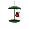 Best choice diy homemade ladybird yard decorative functional hanging bird feeder 